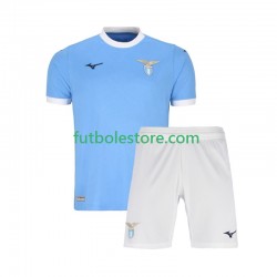Primera Equipación del SS Lazio 2025-2026 Manga Corta para Niño (Camiseta y pantalón)