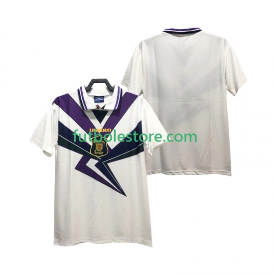 Segunda Equipación del Escocia Retro 1994 1996 Manga Corta para Hombre Segunda Equipación del Escocia Retro 1994 1996 Manga Corta para Hombre