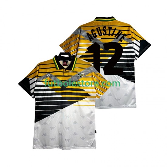 Primera Equipación del Sudáfrica AGUSTINE 12 Retro 1994 Manga Corta para Hombre Primera Equipación del Sudáfrica AGUSTINE 12 Retro 1994 Manga Corta para Hombre