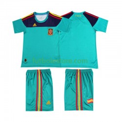 Primera Equipación del España Portero Retro 2010 Manga Corta para Niño (Camiseta y pantalón)