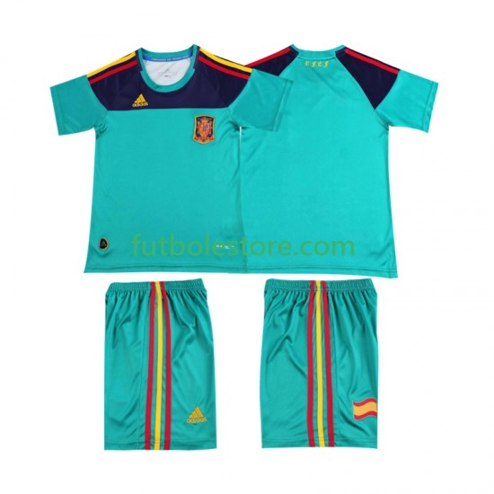 Primera Equipación del España Portero Retro 2010 Manga Corta para Niño (Camiseta y pantalón) Primera Equipación del España Portero Retro 2010 Manga Corta para Niño (Camiseta y pantalón)