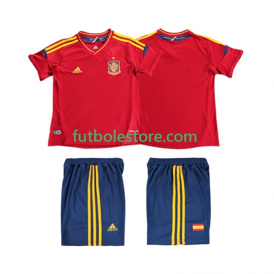 Primera Equipación del España Retro 2012 Manga Corta para Niño (Camiseta y pantalón) Primera Equipación del España Retro 2012 Manga Corta para Niño (Camiseta y pantalón)