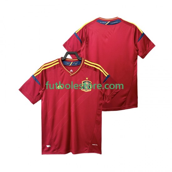 Primera Equipación del España Retro 2012 Manga Corta para Hombre Primera Equipación del España Retro 2012 Manga Corta para Hombre