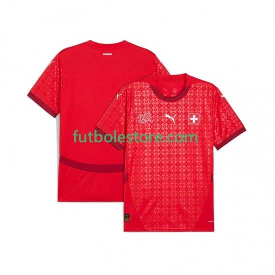 Primera Equipación del Suiza 2025-2026 Manga Corta para Hombre Primera Equipación del Suiza 2025-2026 Manga Corta para Hombre