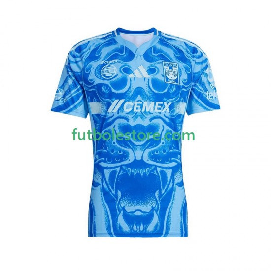 Segunda Equipación del Tigres UANL 2025-2026 Manga Corta para Hombre Segunda Equipación del Tigres UANL 2025-2026 Manga Corta para Hombre