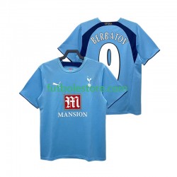Segunda Equipación del Tottenham Hotspur BERBATOV 9 Retro 2006 2007 Manga Corta para Hombre