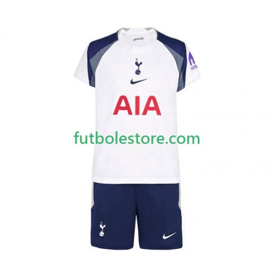 Primera Equipación del Tottenham Hotspur 2025-2026 Manga Corta para Niño (Camiseta y pantalón) Primera Equipación del Tottenham Hotspur 2025-2026 Manga Corta para Niño (Camiseta y pantalón)