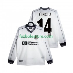 Primera Equipación del Tottenham Hotspur GINOLA 14 Retro 1997 1999 ML para Hombre