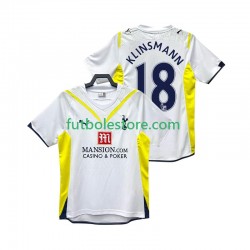 Primera Equipación del Tottenham Hotspur KLINSMANN 18 Retro 2009 2010 Manga Corta para Hombre