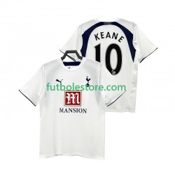 Primera Equipación del Tottenham Hotspur Keane 10 Retro 2006 2007 Manga Corta para Hombre