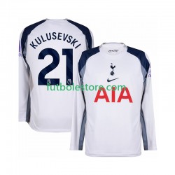 Primera Equipación del Tottenham Hotspur Kulusevski 21 2025-2026 ML para Hombre