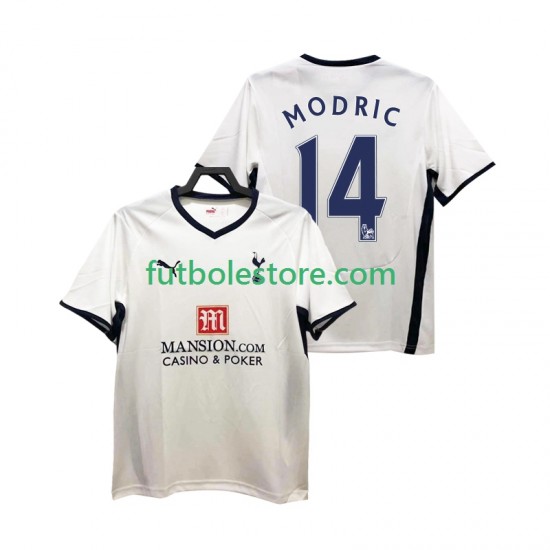 Primera Equipación del Tottenham Hotspur Luca Modric 14 Retro 2008 2009 Manga Corta para Hombre Primera Equipación del Tottenham Hotspur Luca Modric 14 Retro 2008 2009 Manga Corta para Hombre