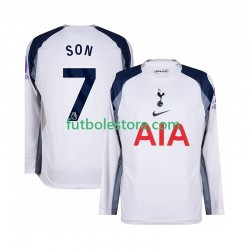 Primera Equipación del Tottenham Hotspur Son Heung-Min 7 2025-2026 ML para Hombre