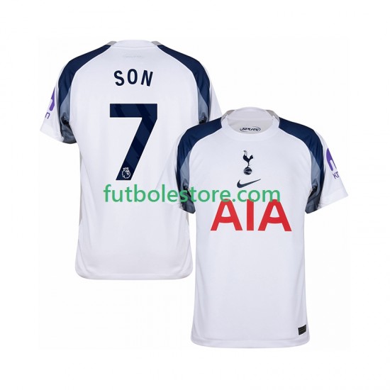 Primera Equipación del Tottenham Hotspur Son Heung-Min 7 2025-2026 Manga Corta para Hombre Primera Equipación del Tottenham Hotspur Son Heung-Min 7 2025-2026 Manga Corta para Hombre