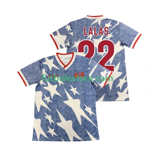 Segunda Equipación del Estados Unidos LALAS 22 Retro 1994 Manga Corta para Hombre Segunda Equipación del Estados Unidos LALAS 22 Retro 1994 Manga Corta para Hombre