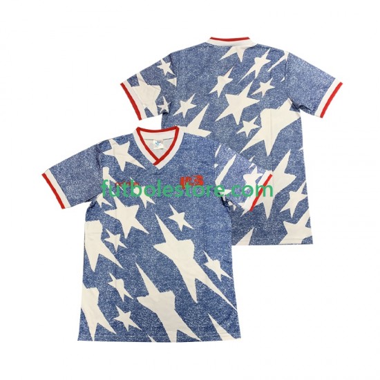 Segunda Equipación del Estados Unidos Retro 1994 Manga Corta para Hombre Segunda Equipación del Estados Unidos Retro 1994 Manga Corta para Hombre