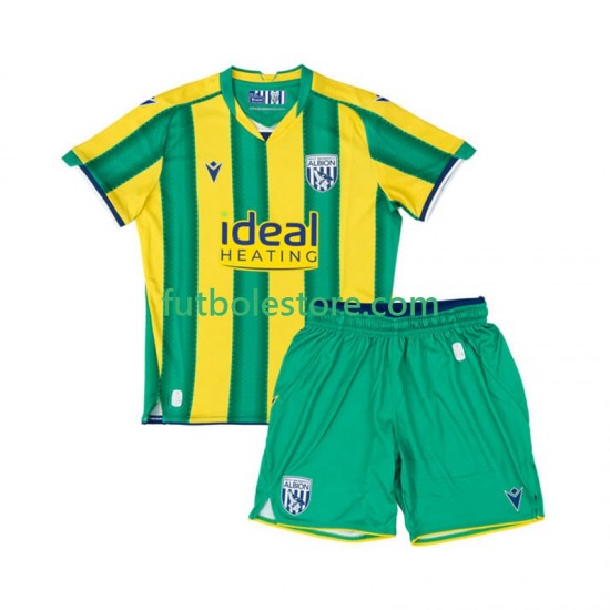 Segunda Equipación del West Bromwich Albion 2025-2026 Manga Corta para Niño (Camiseta y pantalón) Segunda Equipación del West Bromwich Albion 2025-2026 Manga Corta para Niño (Camiseta y pantalón)