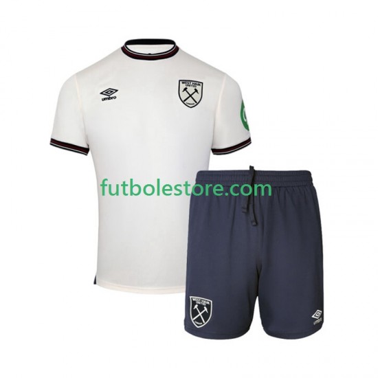 Segunda Equipación del West Ham United 2025-2026 Manga Corta para Niño (Camiseta y pantalón) Segunda Equipación del West Ham United 2025-2026 Manga Corta para Niño (Camiseta y pantalón)
