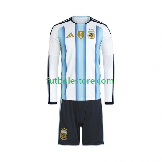 Primera Equipación del Argentina World Cup 2026 ML para Niño (Camiseta y pantalón)