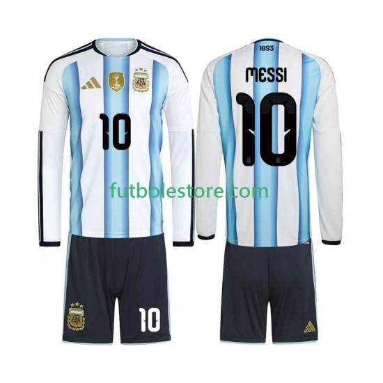 Primera Equipación del Argentina Lionel Messi 10 World Cup 2026 ML para Niño (Camiseta y pantalón)
