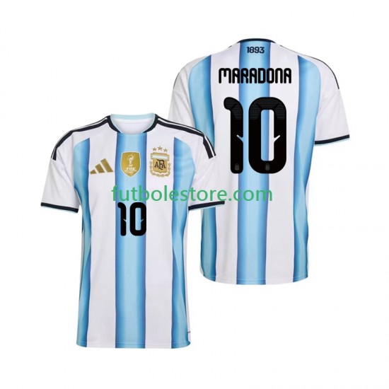 Primera Equipación del Argentina Maradona 10 World Cup 2026 Manga Corta para Hombre