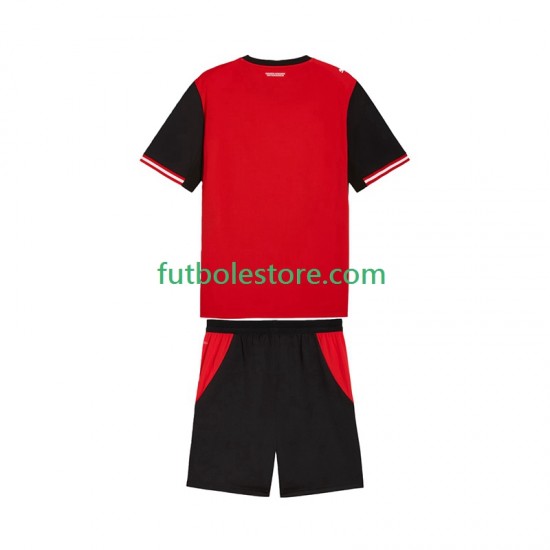 Primera Equipación del Austria World Cup 2026 Manga Corta para Niño (Camiseta y pantalón)