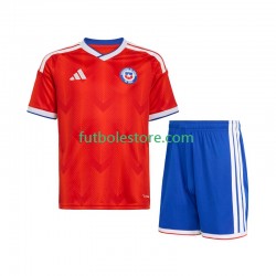 Primera Equipación del Chile 2026 Manga Corta para Niño (Camiseta y pantalón)