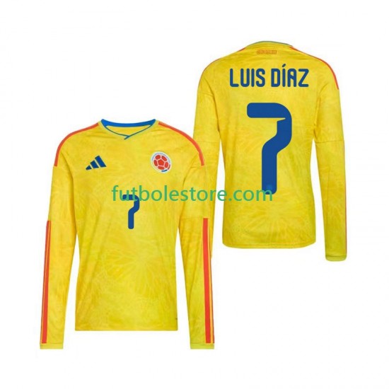 Primera Equipación del Colombia Luis Diaz 7 World Cup 2026 ML para Hombre