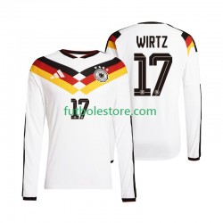 Primera Equipación del Alemania Florian Wirtz 17 World Cup 2026 ML para Hombre