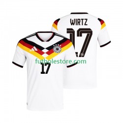 Primera Equipación del Alemania Florian Wirtz 17 World Cup 2026 Manga Corta para Hombre