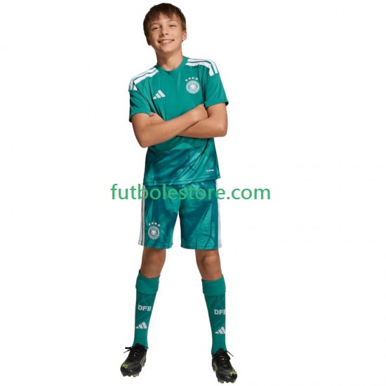 Primera Equipación del Alemania Portero World Cup 2026 Manga Corta para Niño (Camiseta y pantalón)