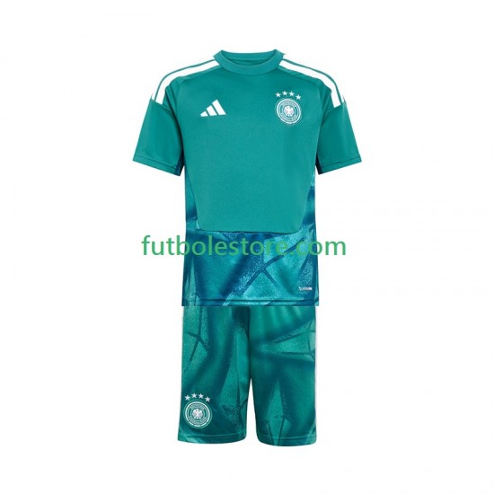 Primera Equipación del Alemania Portero World Cup 2026 Manga Corta para Niño (Camiseta y pantalón)