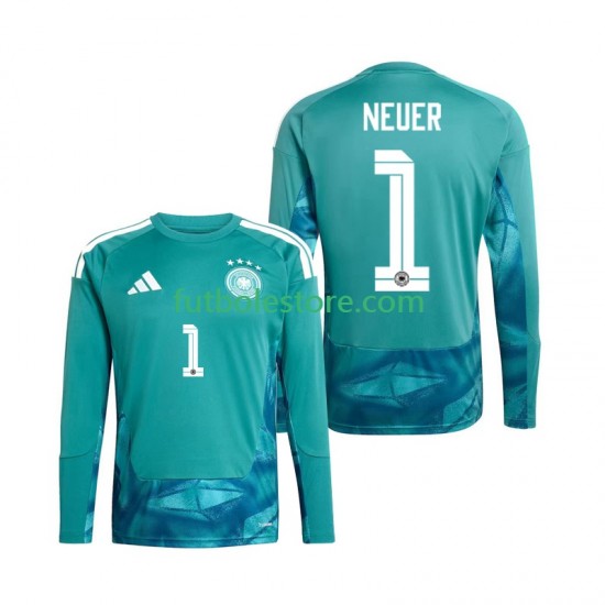Primera Equipación del Alemania Portero Manuel Neuer 1 World Cup 2026 ML para Hombre