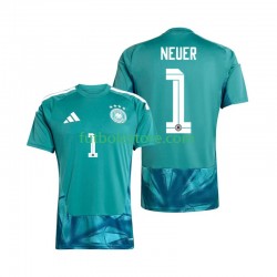 Primera Equipación del Alemania Portero Manuel Neuer 1 World Cup 2026 Manga Corta para Hombre