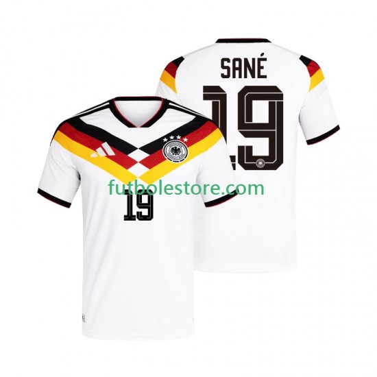 Primera Equipación del Alemania Leroy Sane 19 World Cup 2026 Manga Corta para Hombre