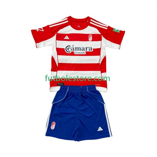 Primera Equipación del Granada 2025-2026 Manga Corta para Niño (Camiseta y pantalón)