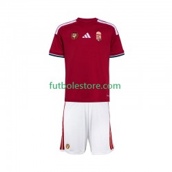 Primera Equipación del Hungría World Cup 2026 Manga Corta para Niño (Camiseta y pantalón)