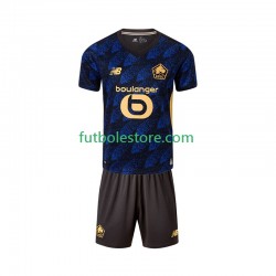 Tercera Equipación del LOSC Lille 2025-2026 Manga Corta para Niño (Camiseta y pantalón)