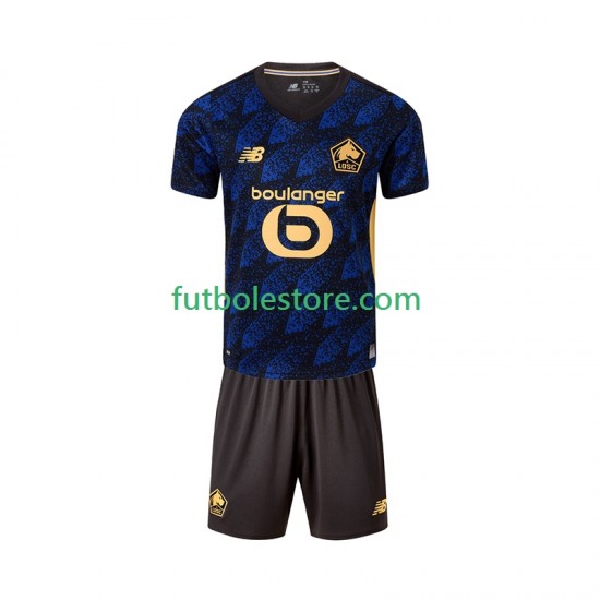 Tercera Equipación del LOSC Lille 2025-2026 Manga Corta para Niño (Camiseta y pantalón)