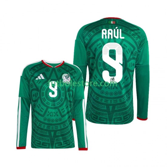 Primera Equipación del México Raul Jimenez 9 World Cup 2026 ML para Hombre