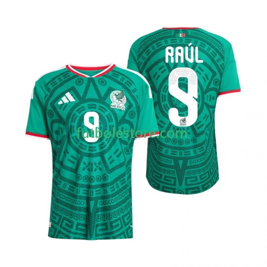 Primera Equipación del México Raul Jimenez 9 World Cup 2026 Manga Corta para Hombre