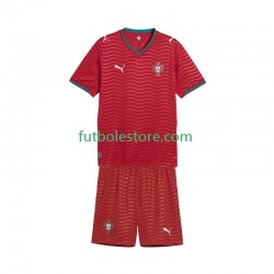 Primera Equipación del Portugal World Cup 2026 Manga Corta para Niño (Camiseta y pantalón)