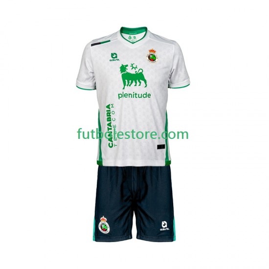 Primera Equipación del Santander 2025-2026 Manga Corta para Niño (Camiseta y pantalón)