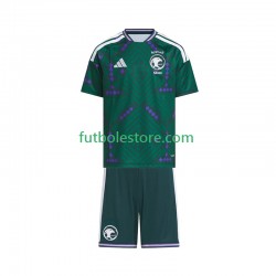 Primera Equipación del Arabia Saudita World Cup 2026 Manga Corta para Niño (Camiseta y pantalón)