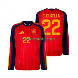 Primera Equipación del España Marc Cucurella 22 World Cup 2026 ML para Hombre