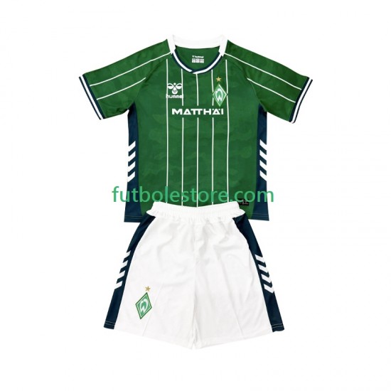 Primera Equipación del Werder Bremen 2025-2026 Manga Corta para Niño (Camiseta y pantalón)