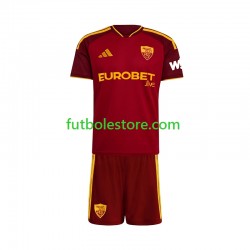 Primera Equipación del AS Roma 2026-2027 Manga Corta para Niño (Camiseta y pantalón)