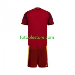 Primera Equipación del AS Roma 2026-2027 Manga Corta para Niño (Camiseta y pantalón)