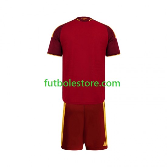 Primera Equipación del AS Roma 2026-2027 Manga Corta para Niño (Camiseta y pantalón)