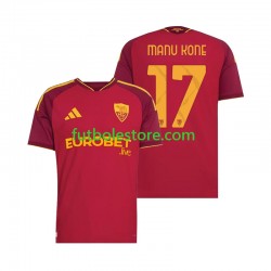Primera Equipación del AS Roma Manu Kone 17 2026-2027 Manga Corta para Hombre
